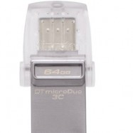 USB Kingston 64GB DT microDuo 3C, USB 3.1 + Type-C flash drive_DTDUO3C/64GB